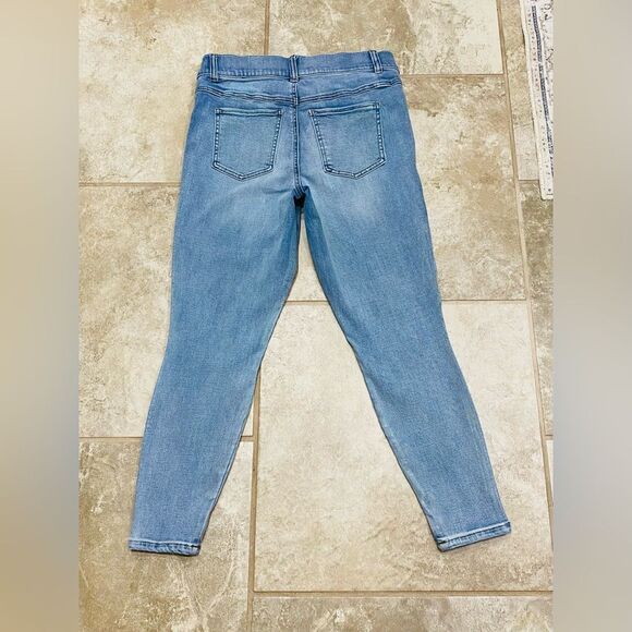 Spanx High Rise Ankle Skinny Stretch Denim Jeans Size L (12-14) EUC - Picture 12 of 12
